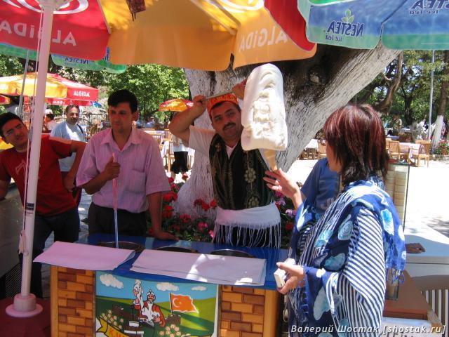 Турецкое мороженое