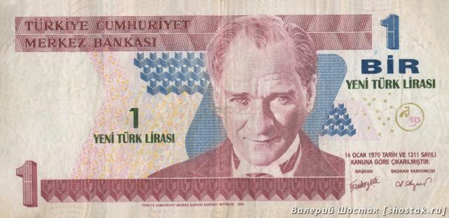 Старые и новые турецкие лиры