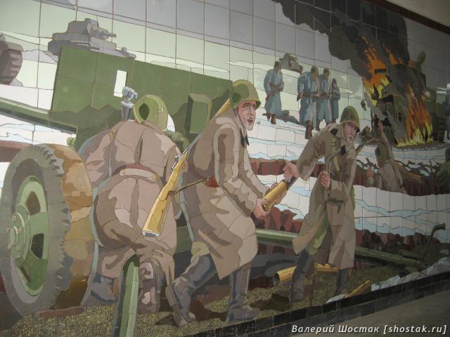 Фреска в подземном переходе